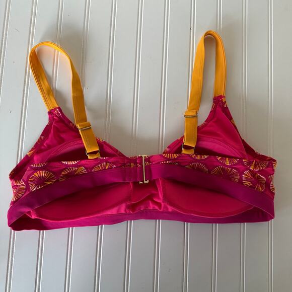 Marimekko Size 2X Bikini top coral pink orange - Picture 3 of 6
